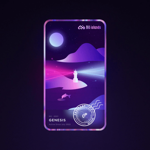 Bit islands Genesis Passport #212