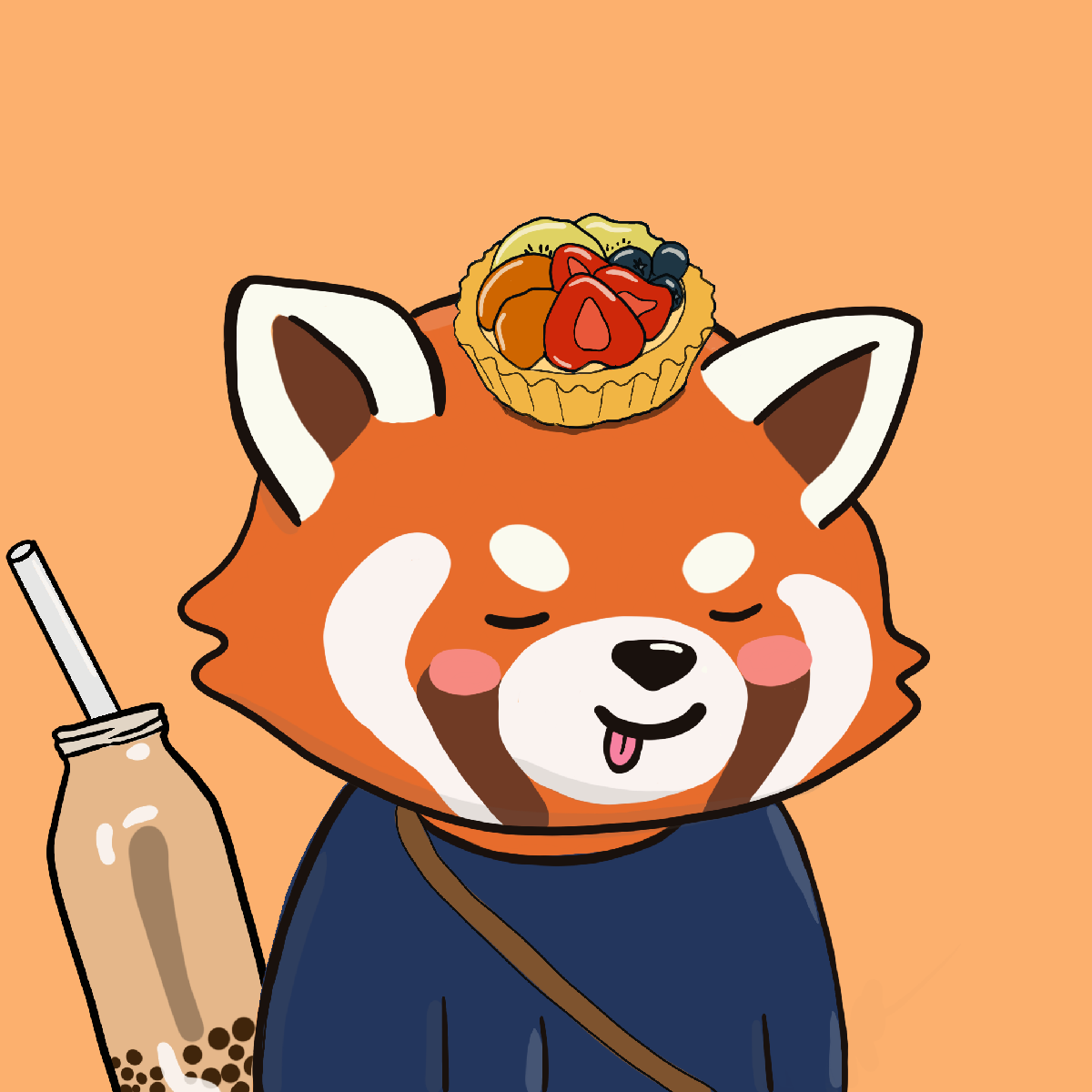 Okay Red Panda #7076