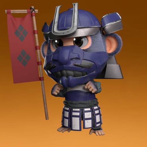 Samurai Bad Ape Kids 450