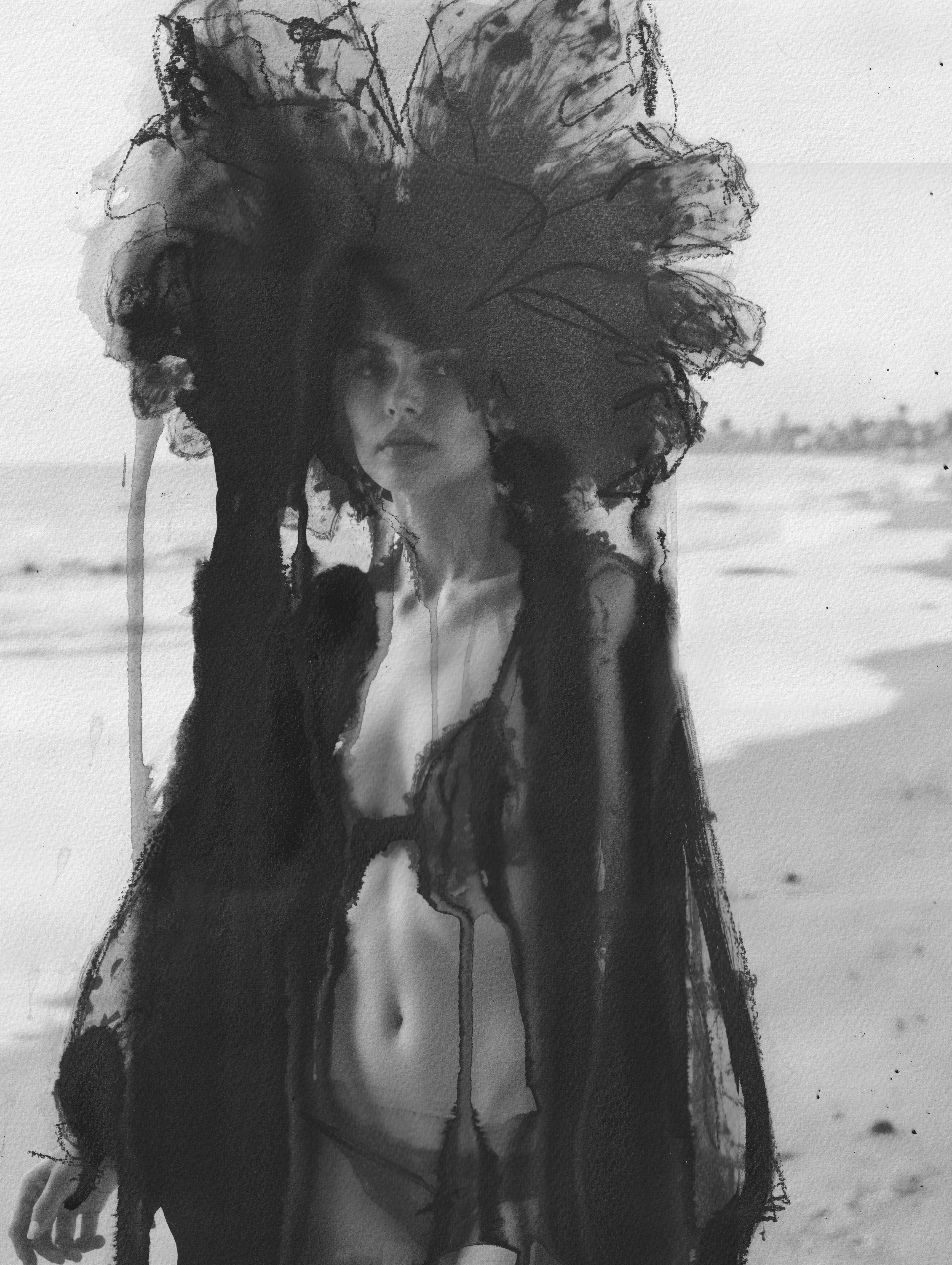 LOOP BEACH - Recursive Loop Painting — Miss AL Simpson, Scottish cryptoartist