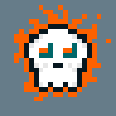 Kawaii SKULL #959