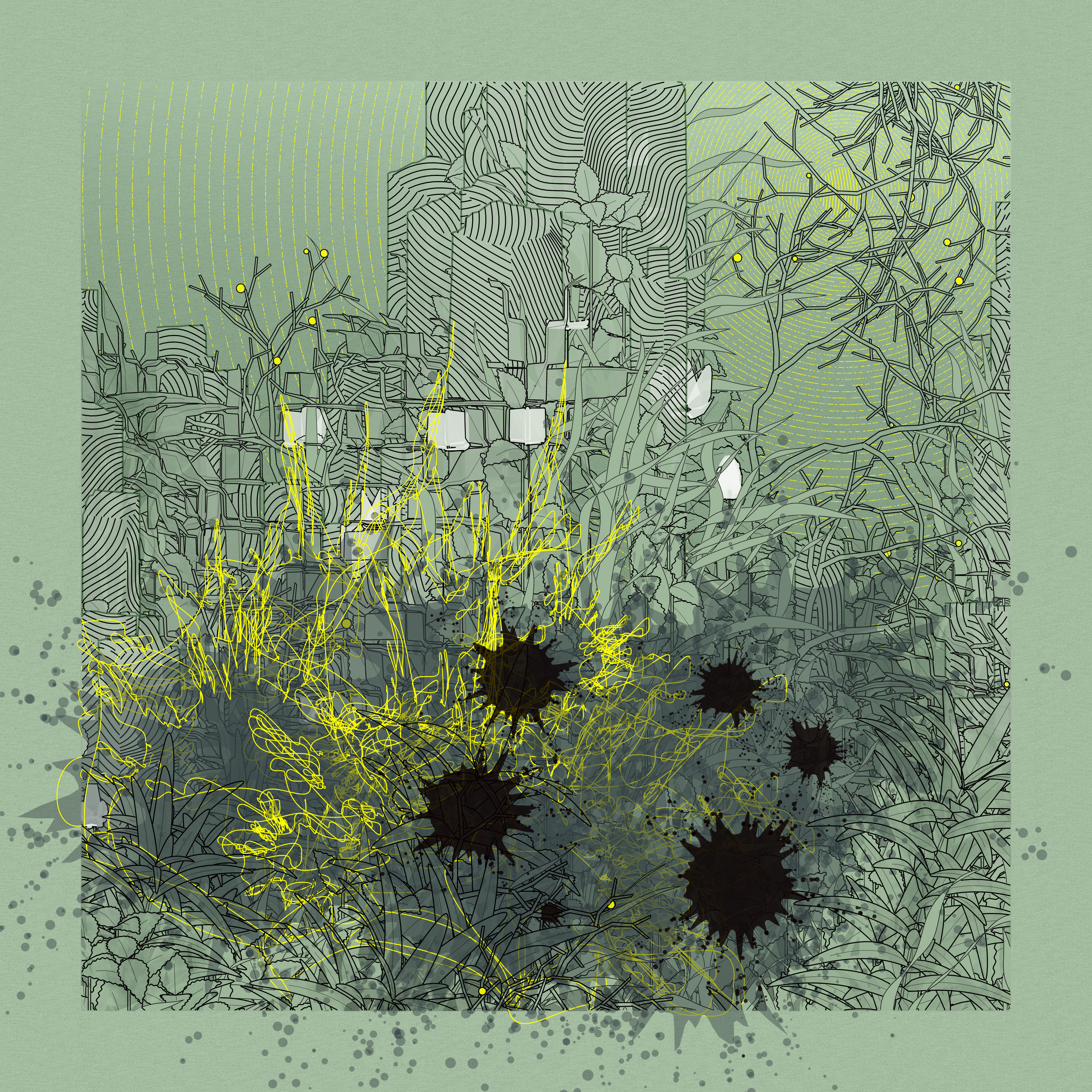 Landscape with Carbon Capture #3497