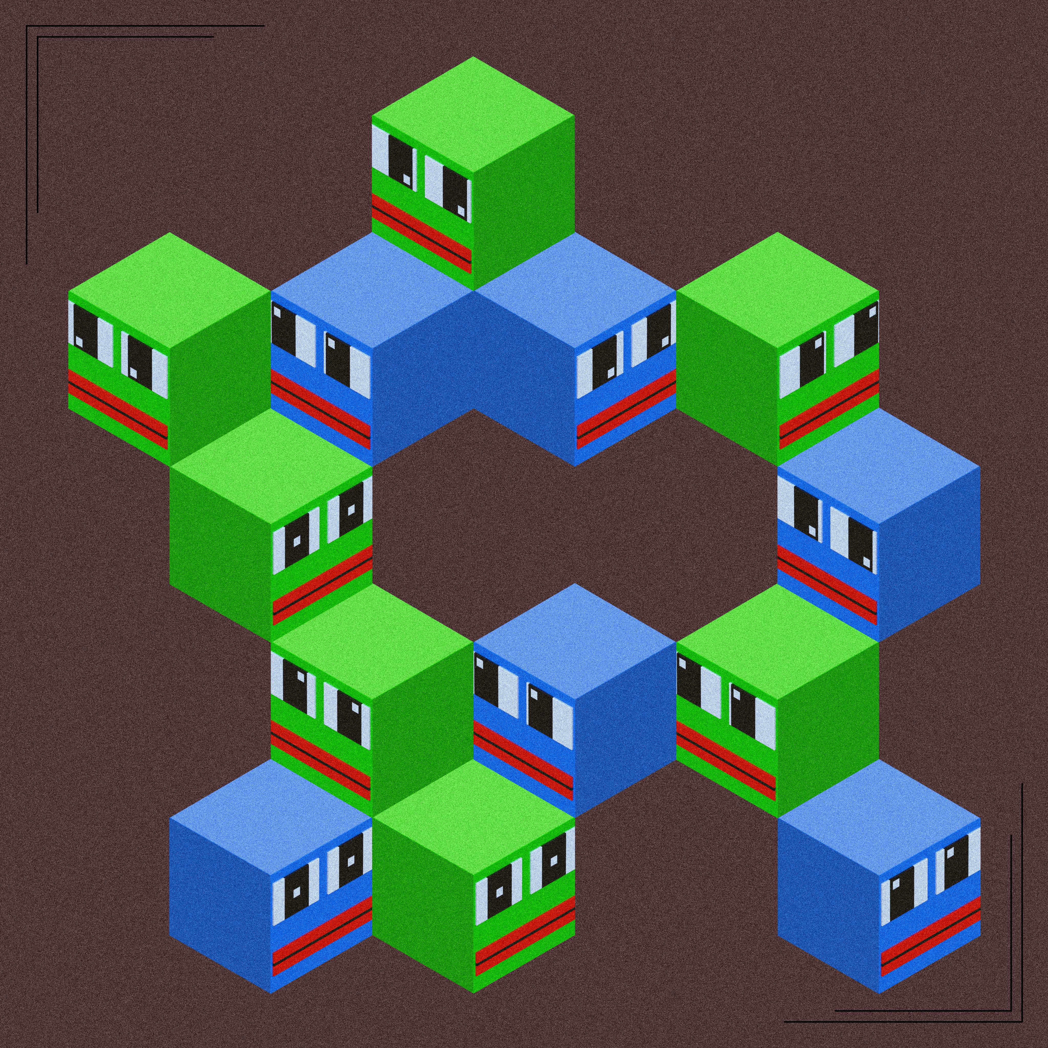 Isometric Pepe #68