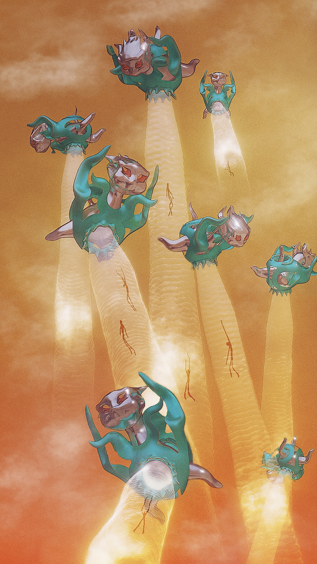 Beeing hostage from a new life without horizon