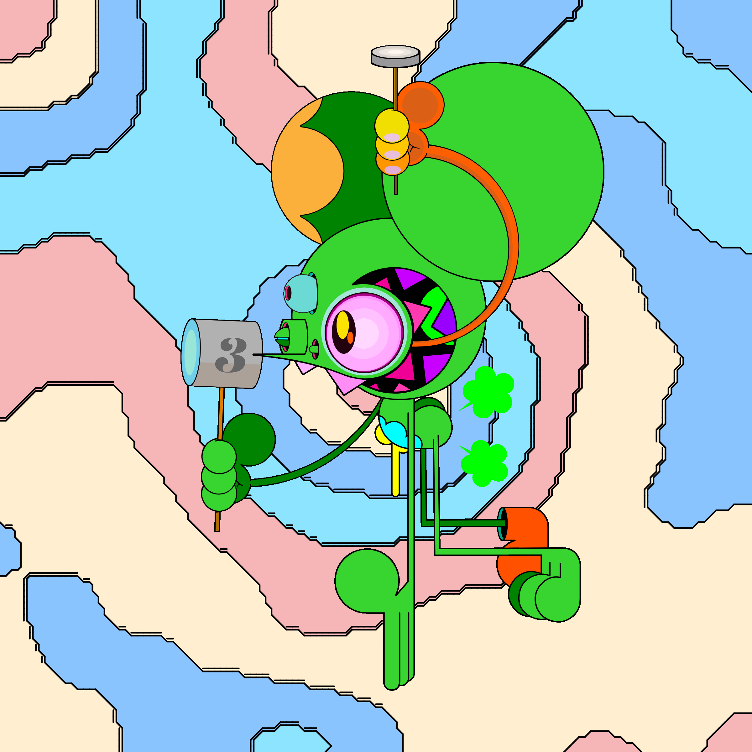 Neogen Space Monkeys #151