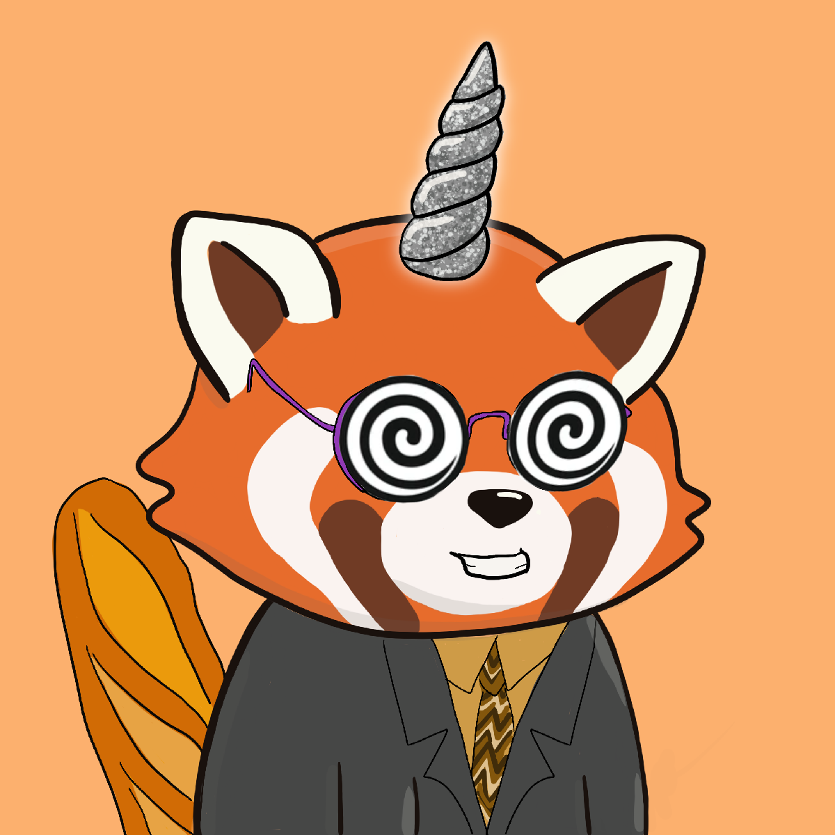 Okay Red Panda #6645