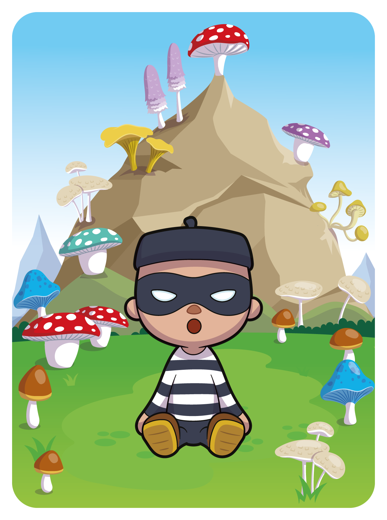 Befuddled Burglar #40865