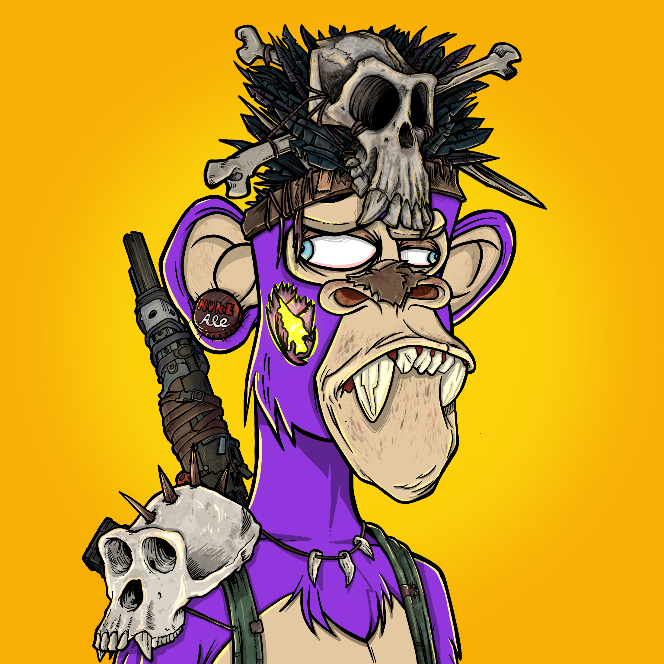 Apocalyptic Apes #2077