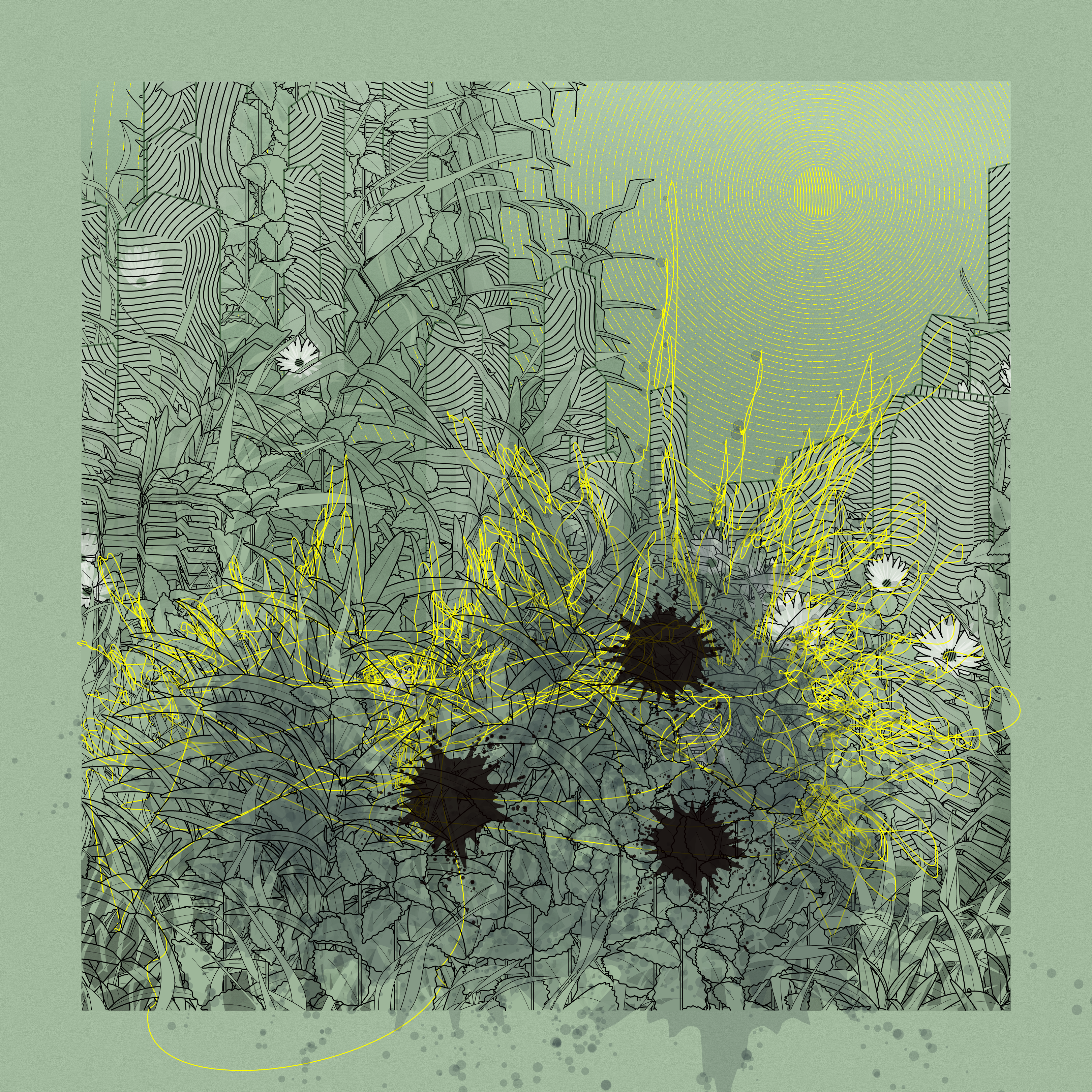 Landscape with Carbon Capture #4001