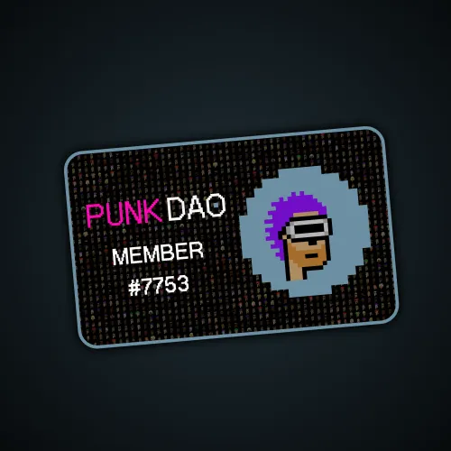 Punk DAO Membership #7753