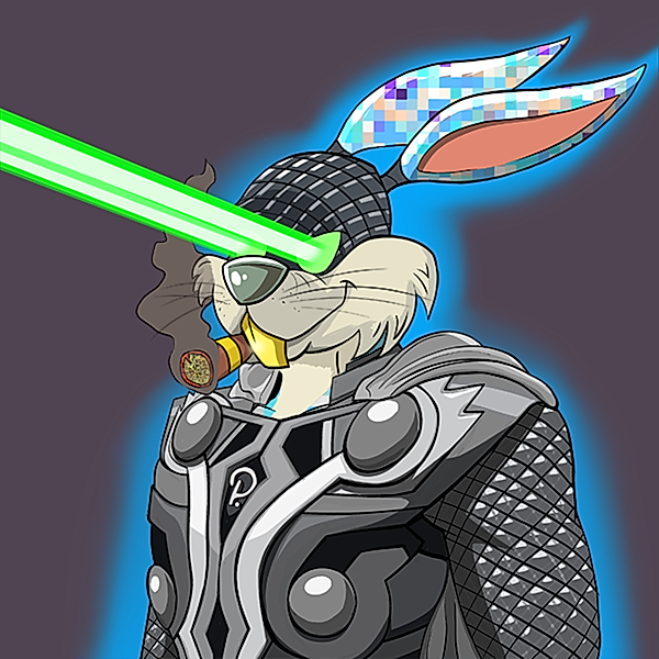 Dark Super Bunny #8617