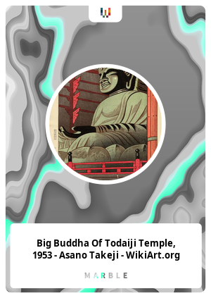 Big Buddha Of Todaiji Temple, 1953 - Asano Takeji - WikiArt.org