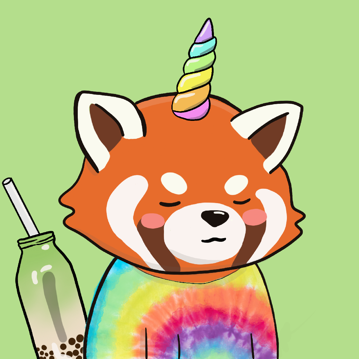 Okay Red Panda #6580