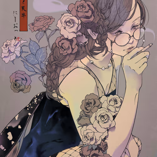 少女花虫図鑑　薔薇と天牛