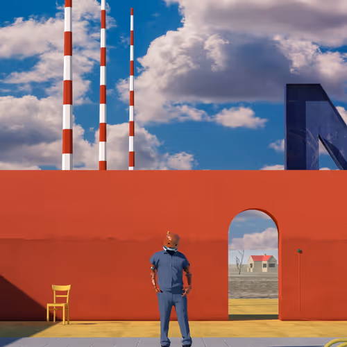 No Splash - (Homage to Hockney) #2/5