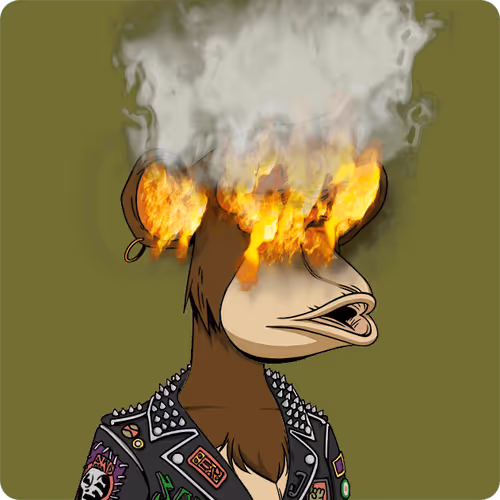 BURNING APE #8908