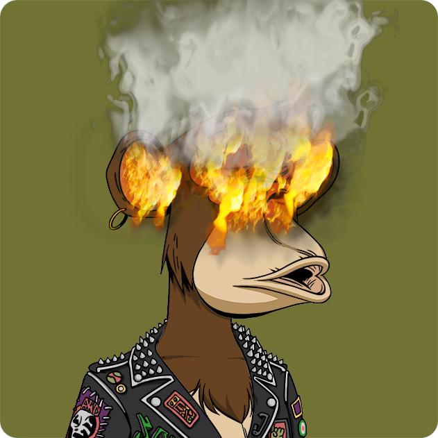 BURNING APE #8908