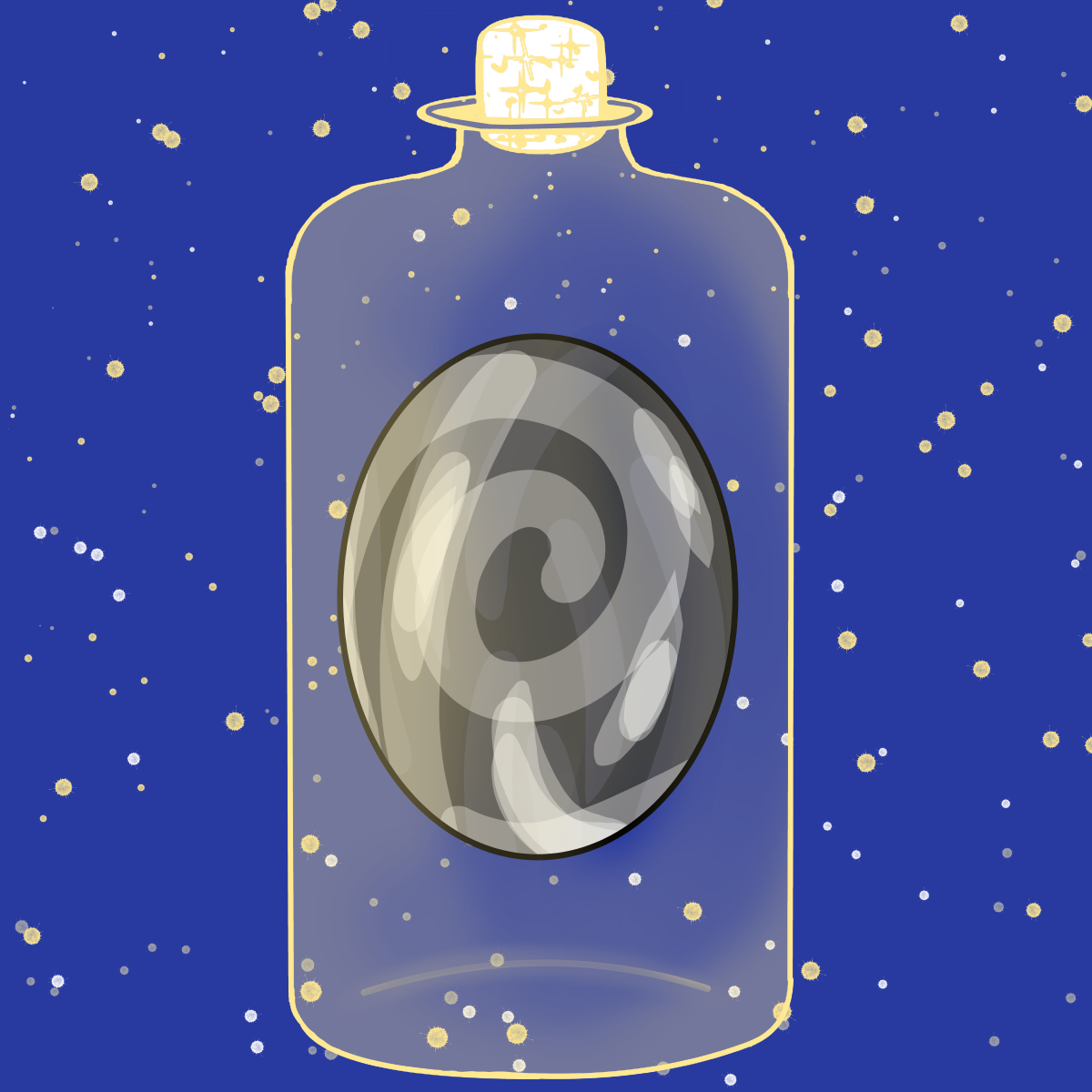 Egg in a bottle #50