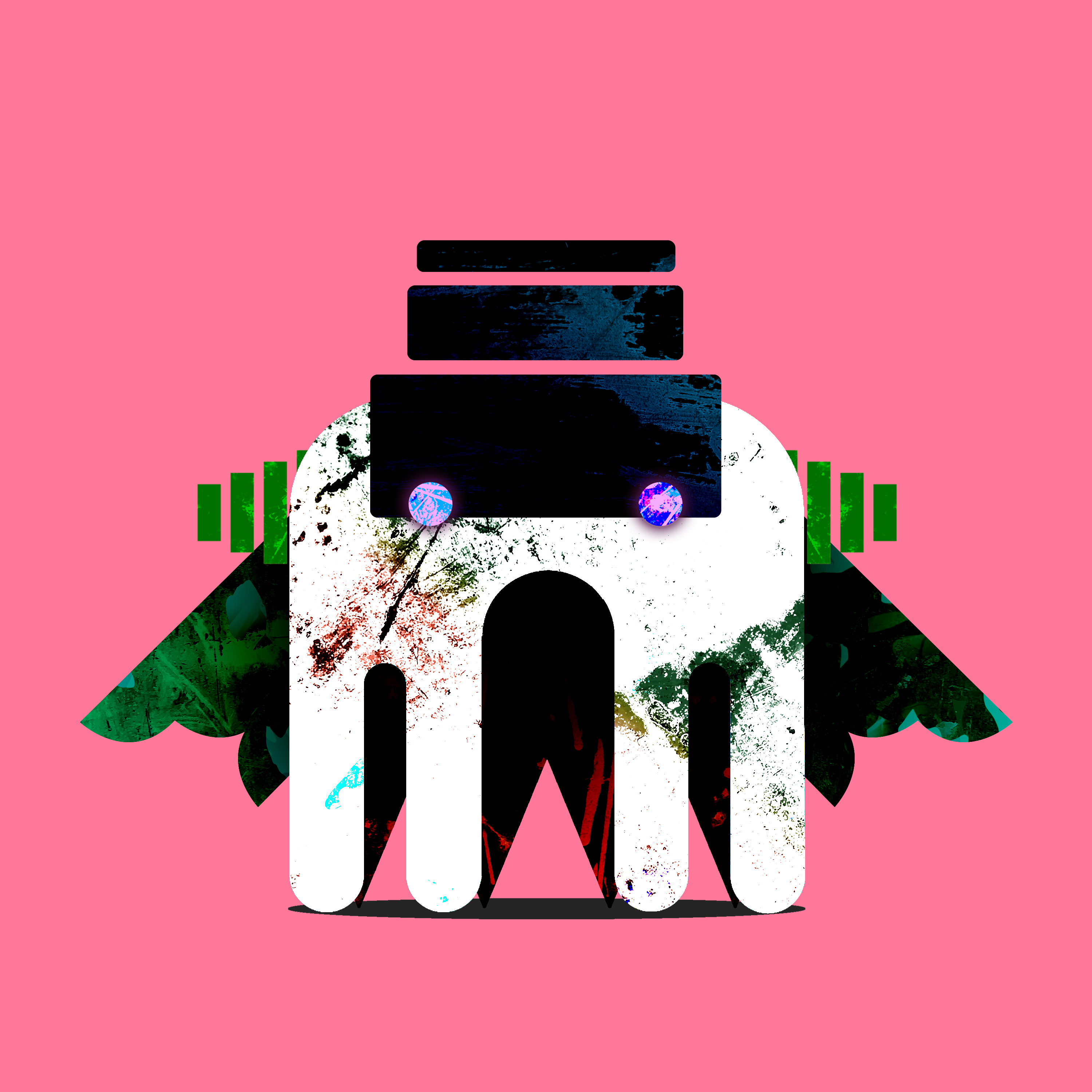 STAXX Invader #8598