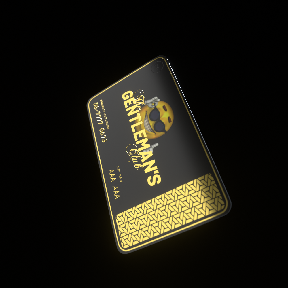 Disgusting Gentleman Club Card #670