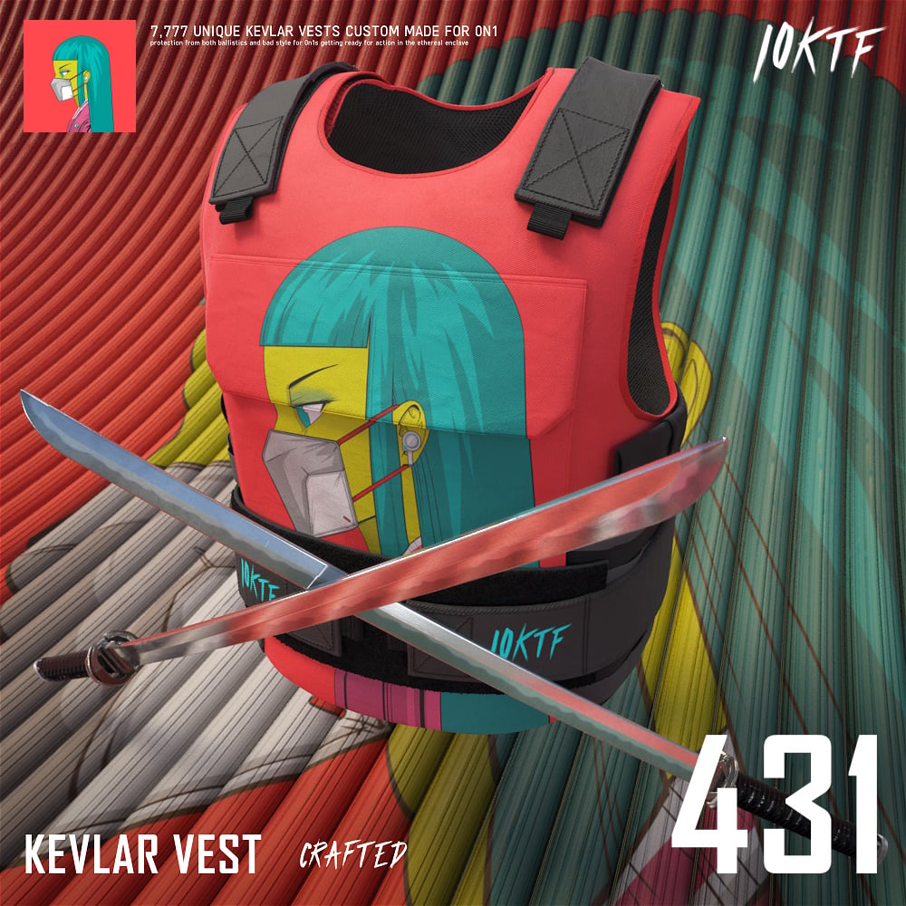 0N1 Kevlar Vest #431