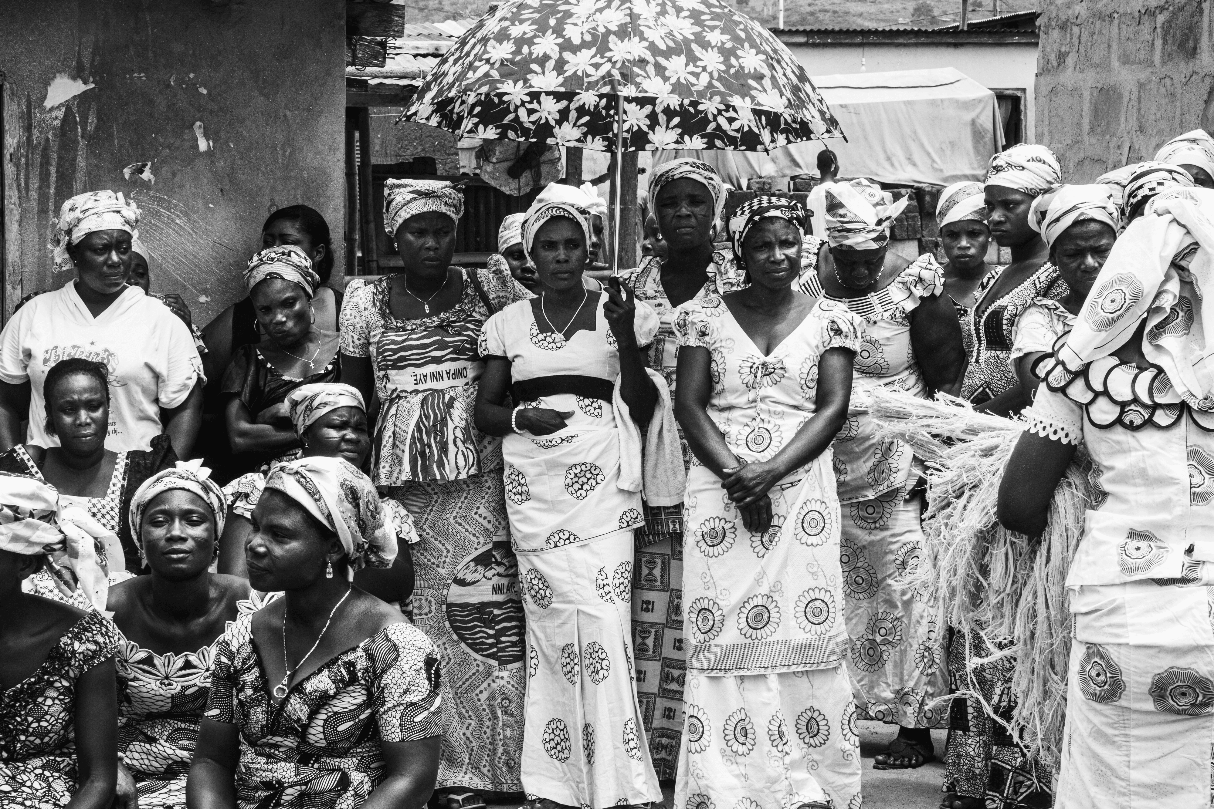 Africa B&W - #35 - The Women