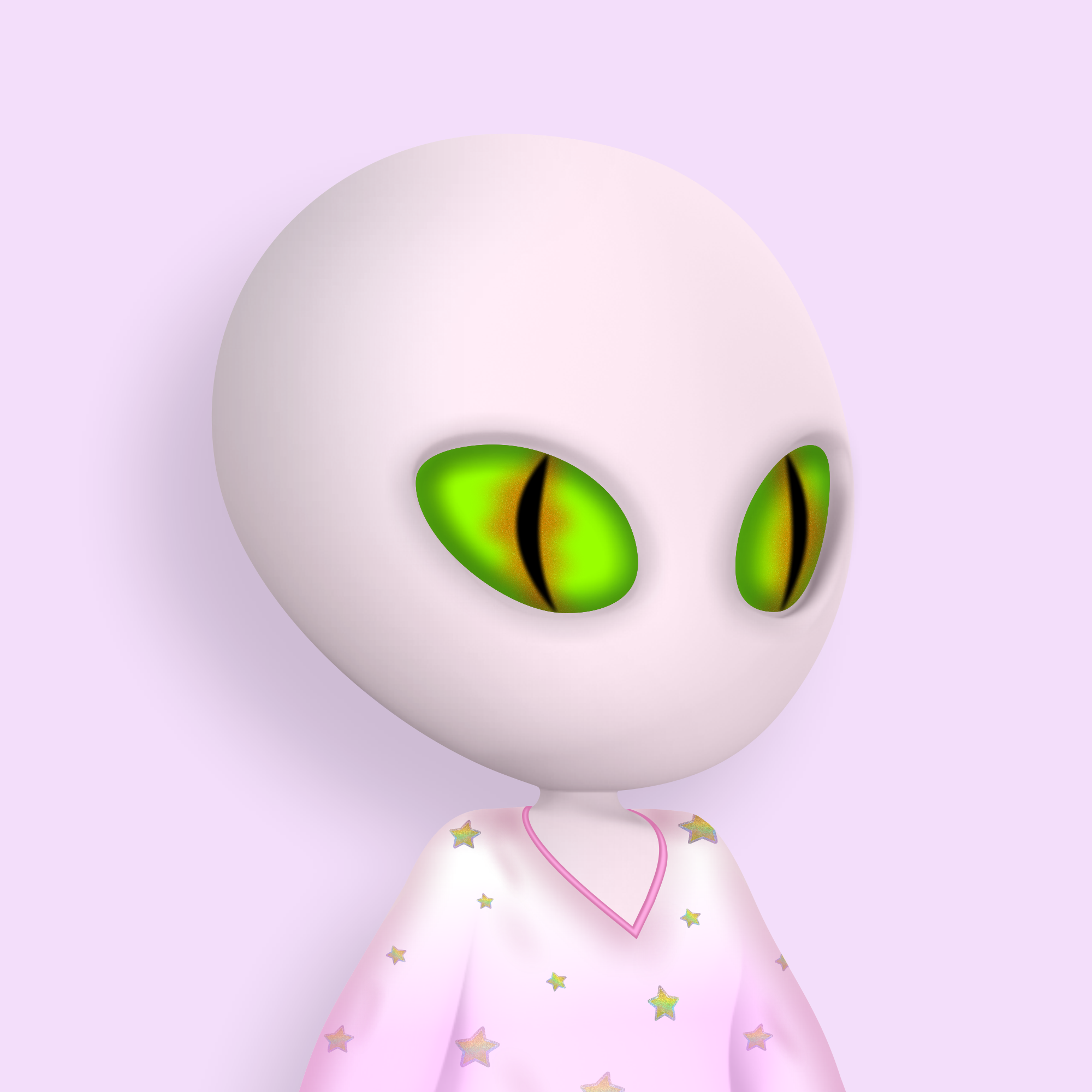 Alien Girl 735