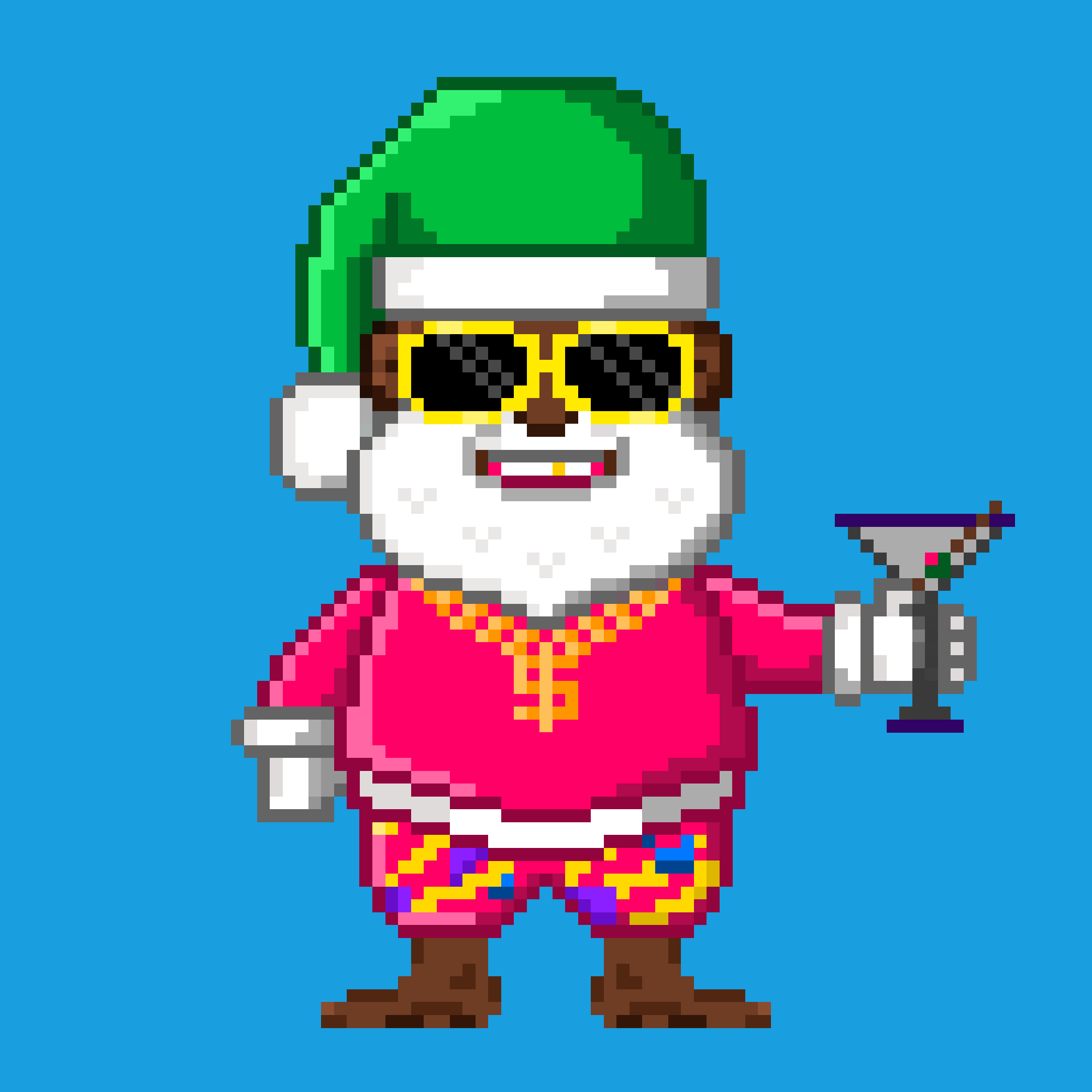 Rad Santas #3684
