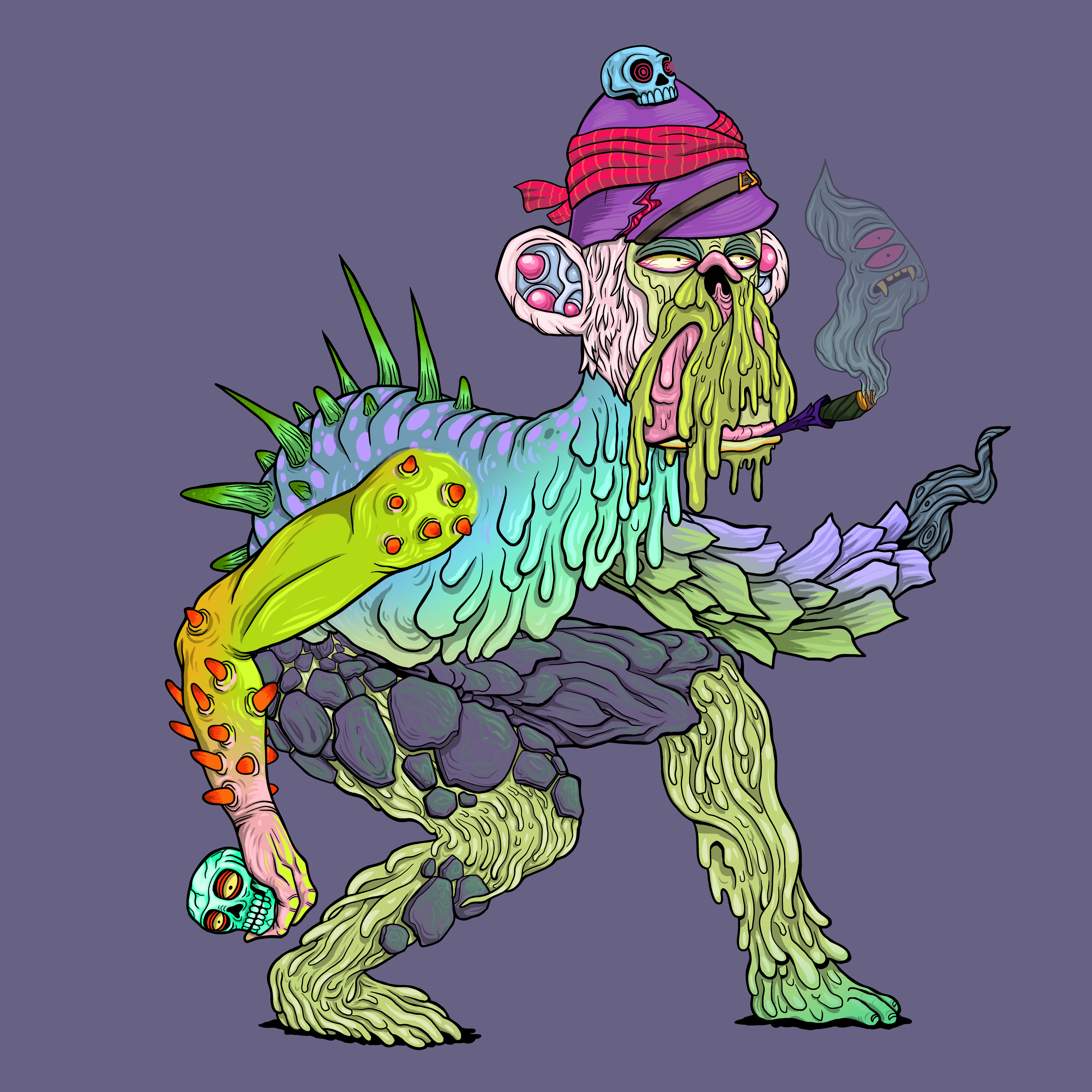Lurk's Mutant Ape #393