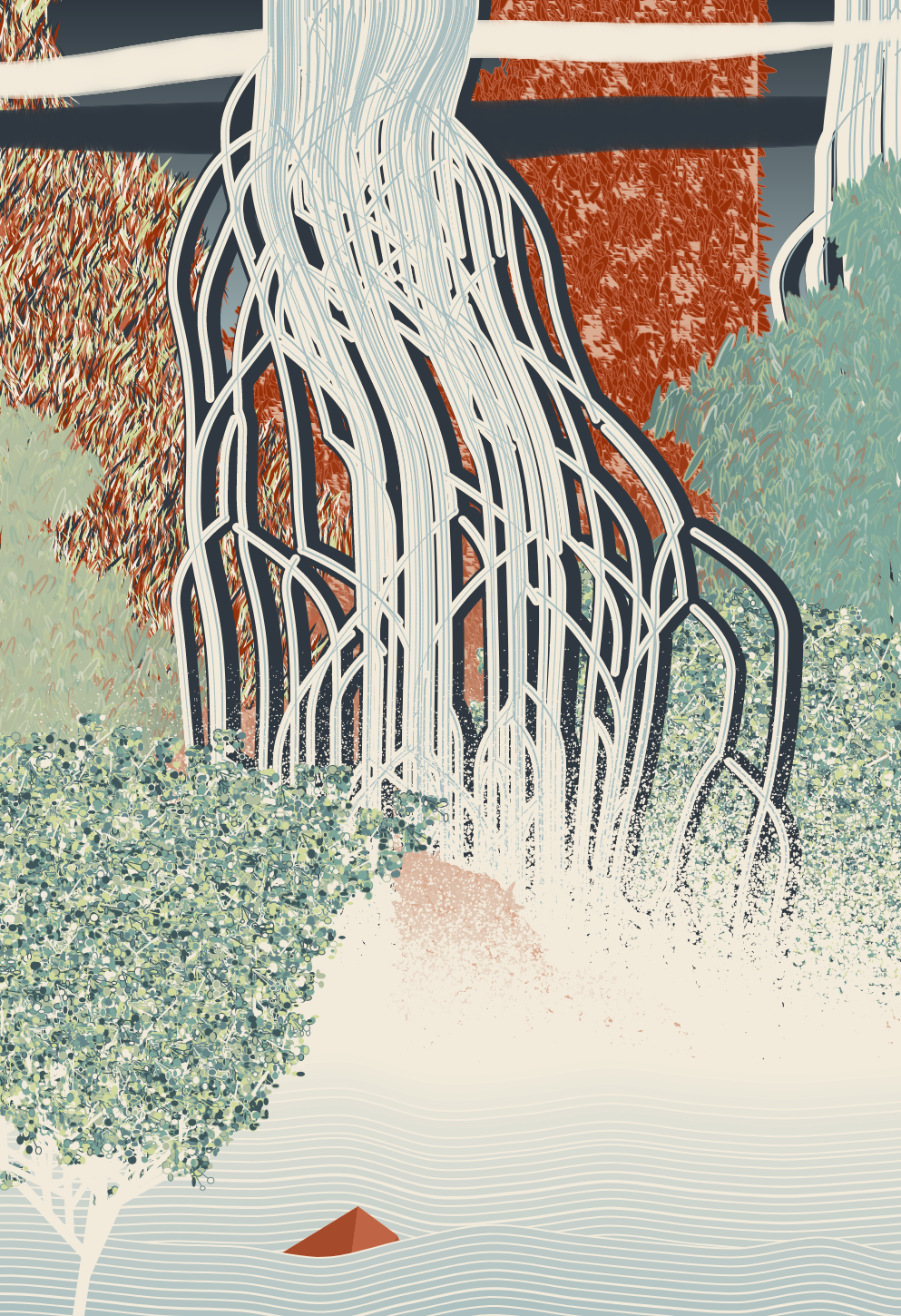 LACMA: ROTF Vol. 2 Monica Rizzolli A Tour of Hypothetical Waterfalls #71