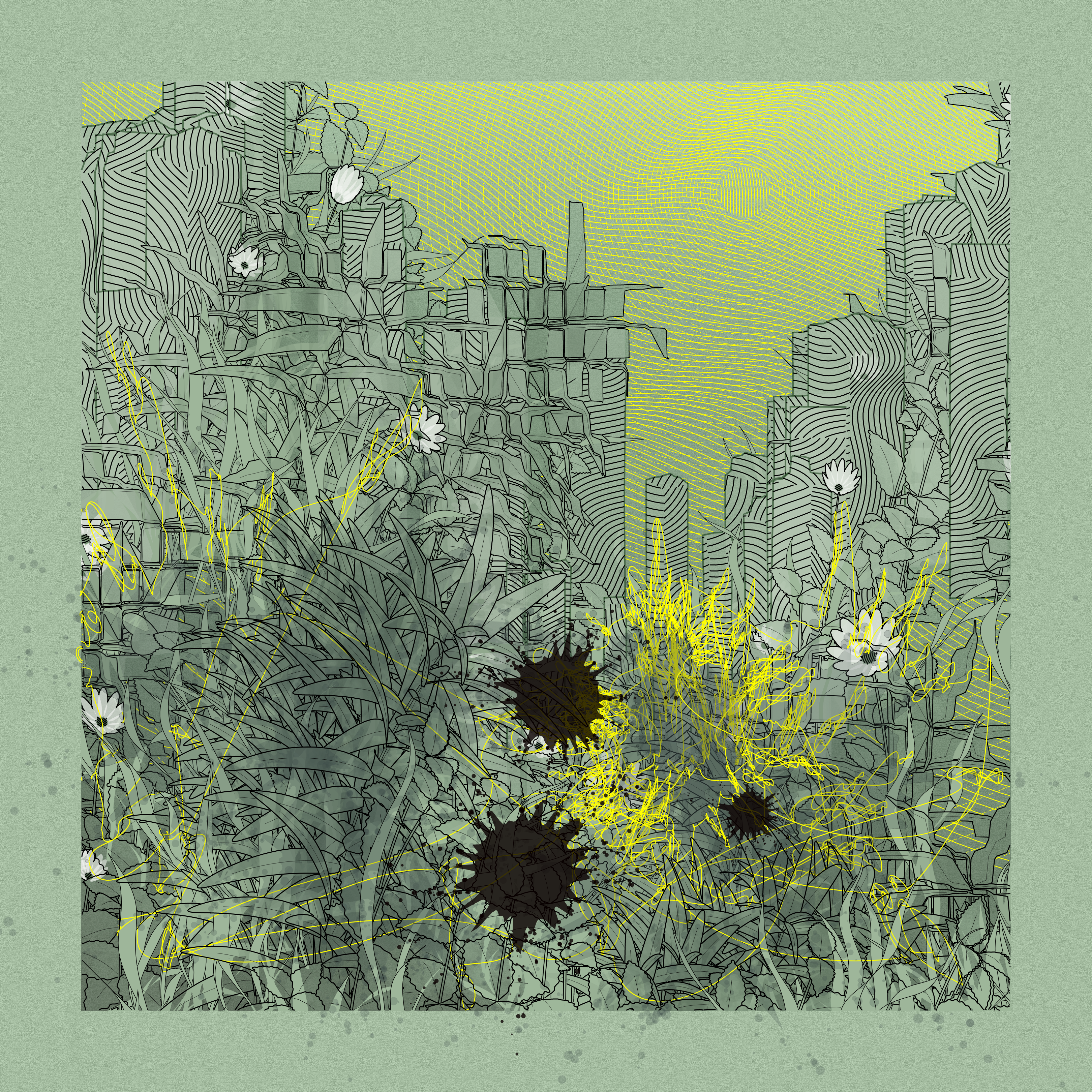Landscape with Carbon Capture #7518