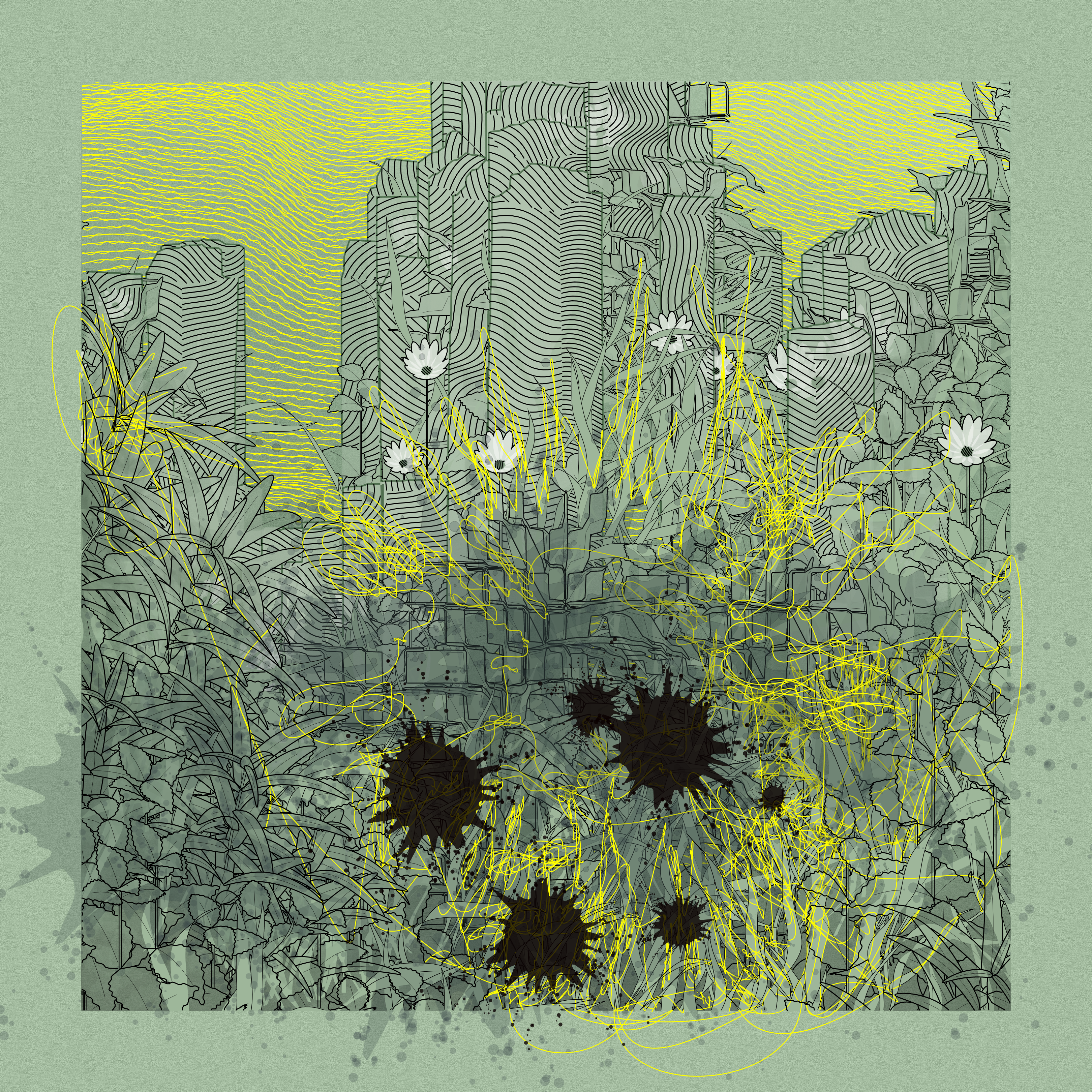 Landscape with Carbon Capture #9127
