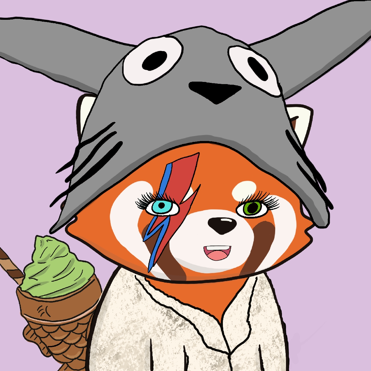 Okay Red Panda #7260