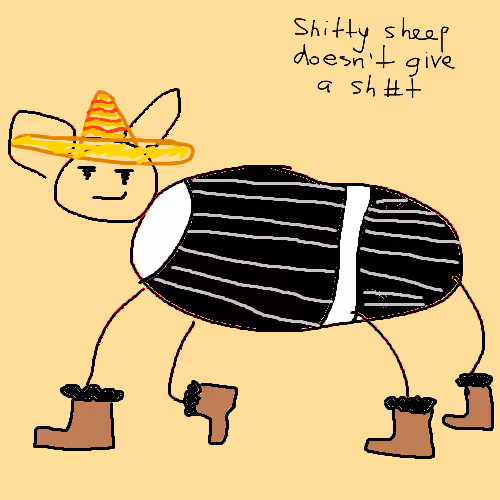 Shitty Sheep #8422