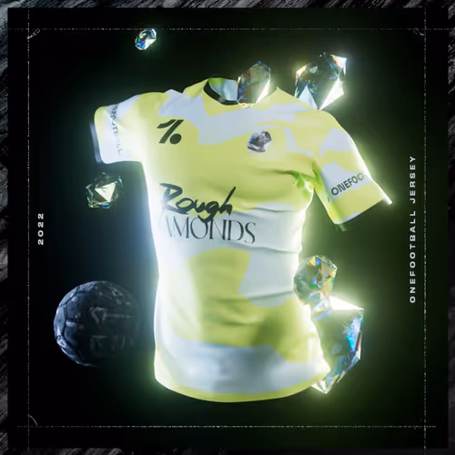#29/200 OneFootball Gold Jersey - Rough Diamonds
