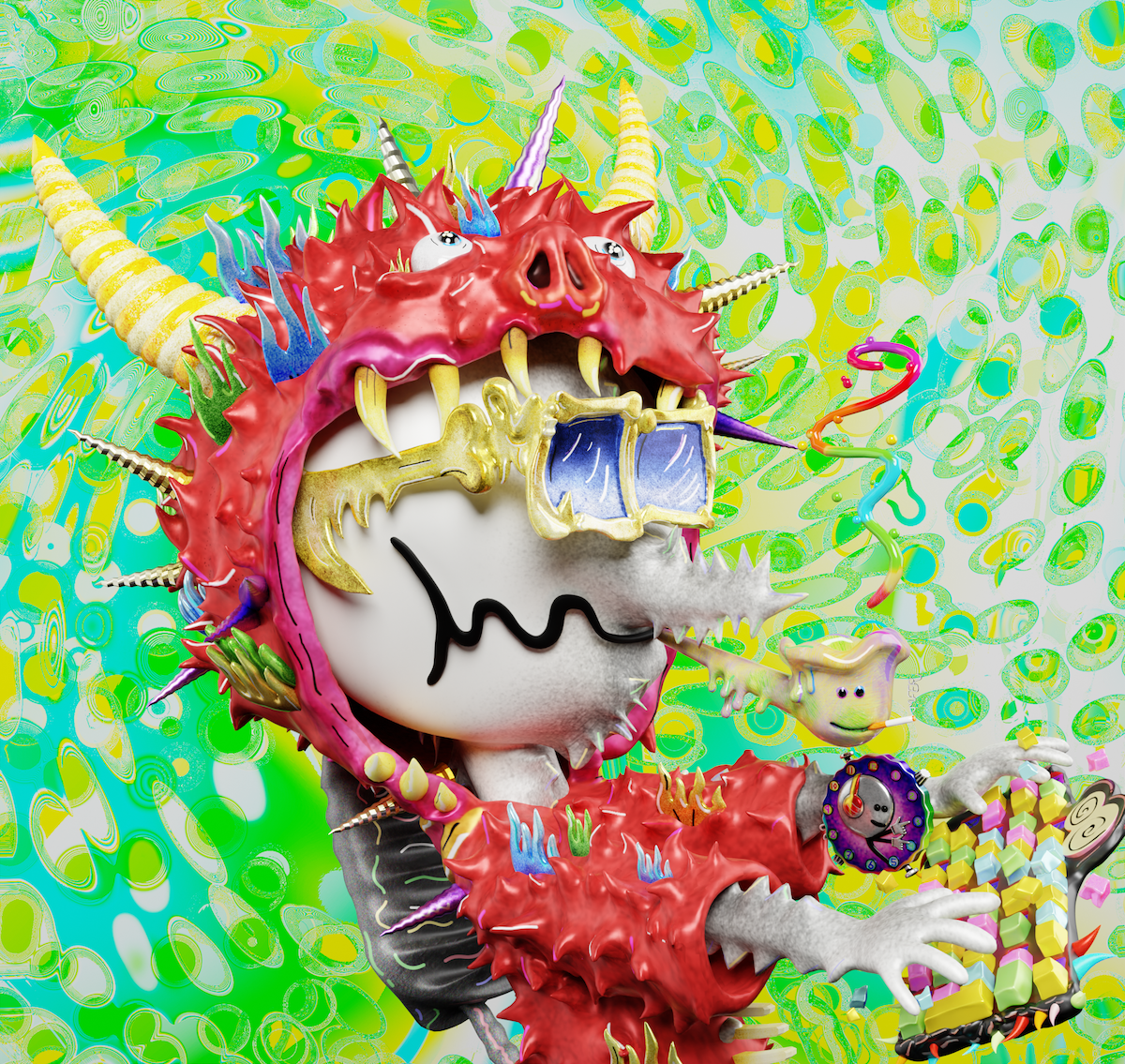 3D CREYZIES #395