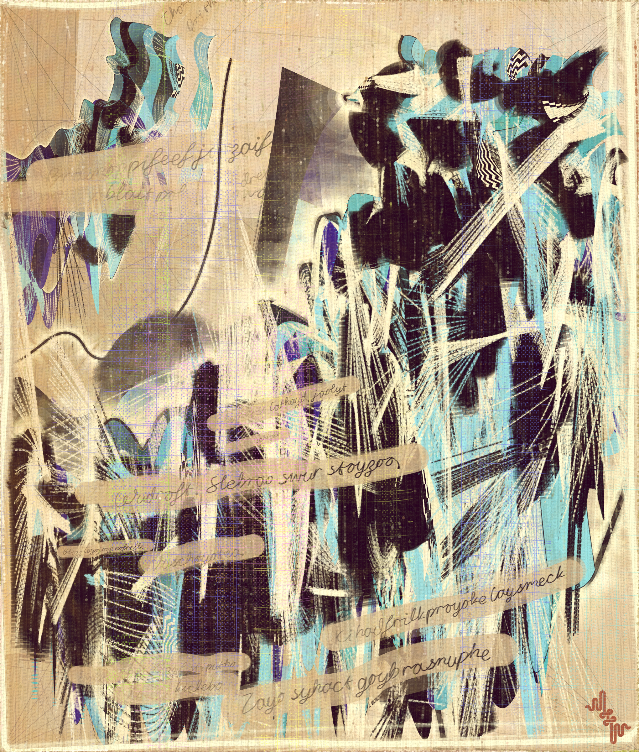 Amplitudes of Canvas #214
