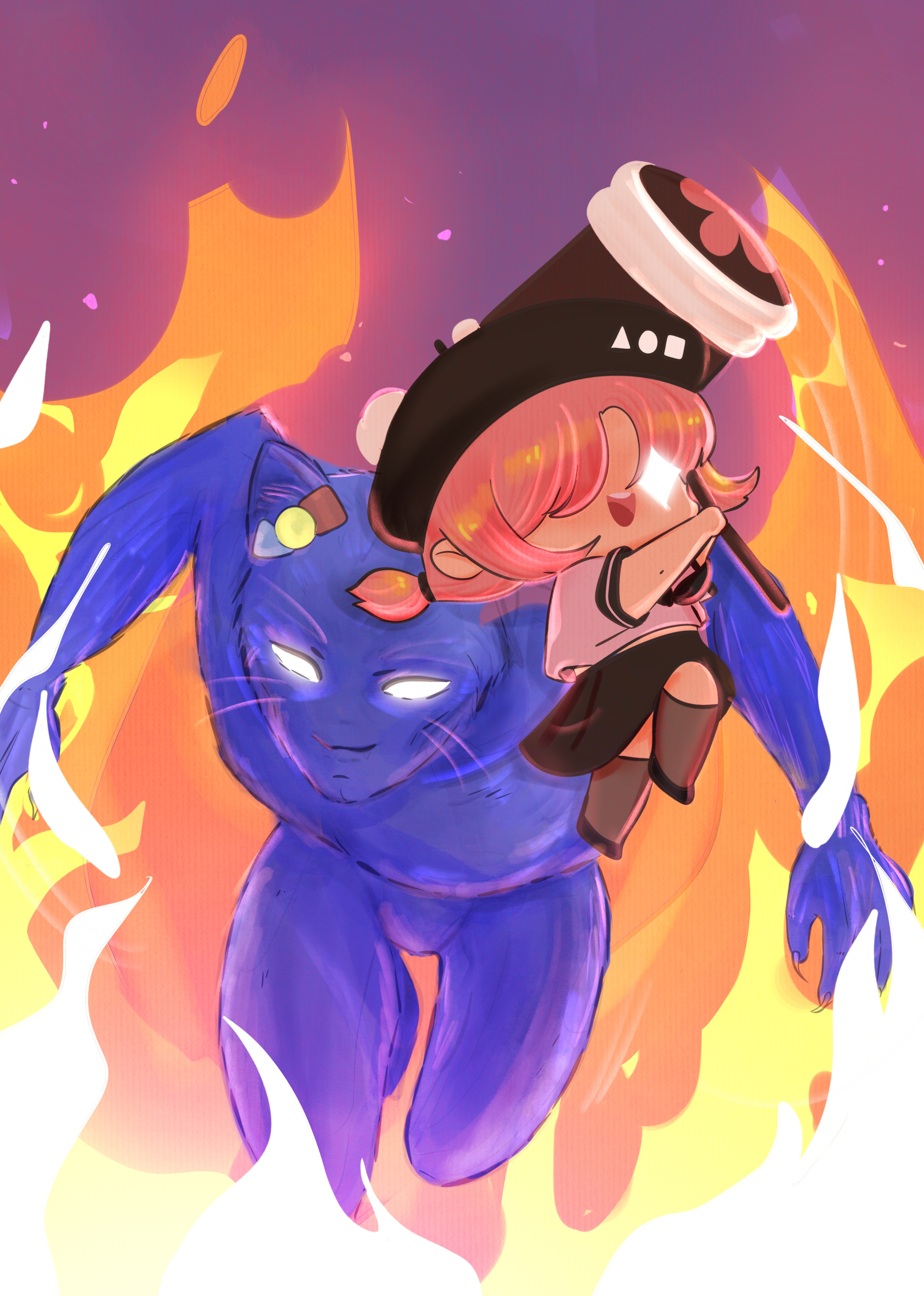 Moe-tan x Bluemeow