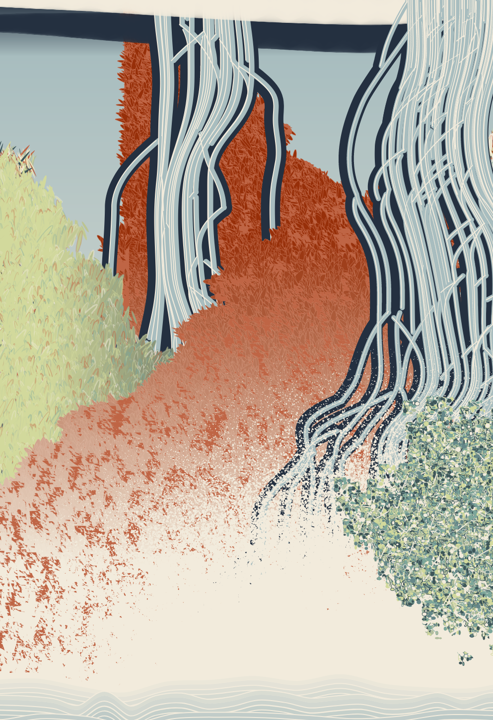 LACMA: ROTF Vol. 2 Monica Rizzolli A Tour of Hypothetical Waterfalls #49