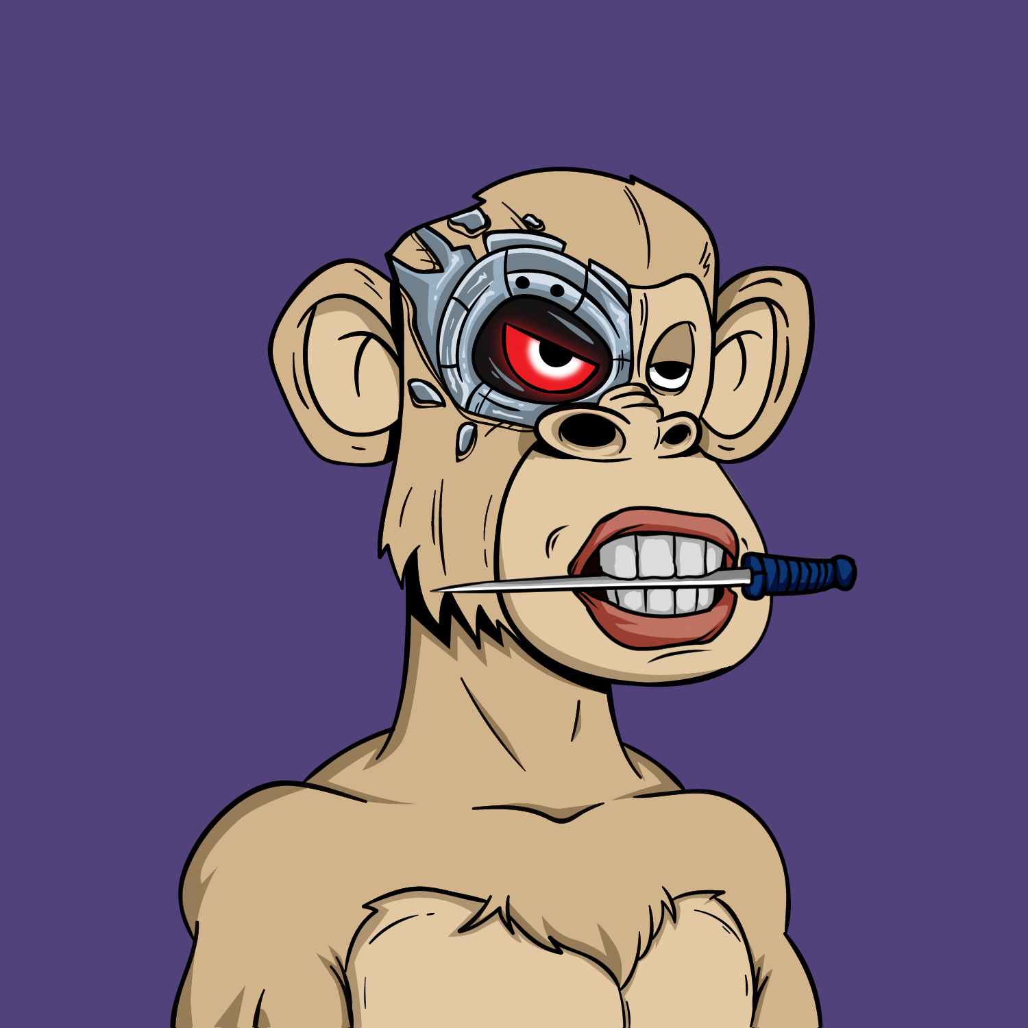 Cyborg Ape Dynasty #3252