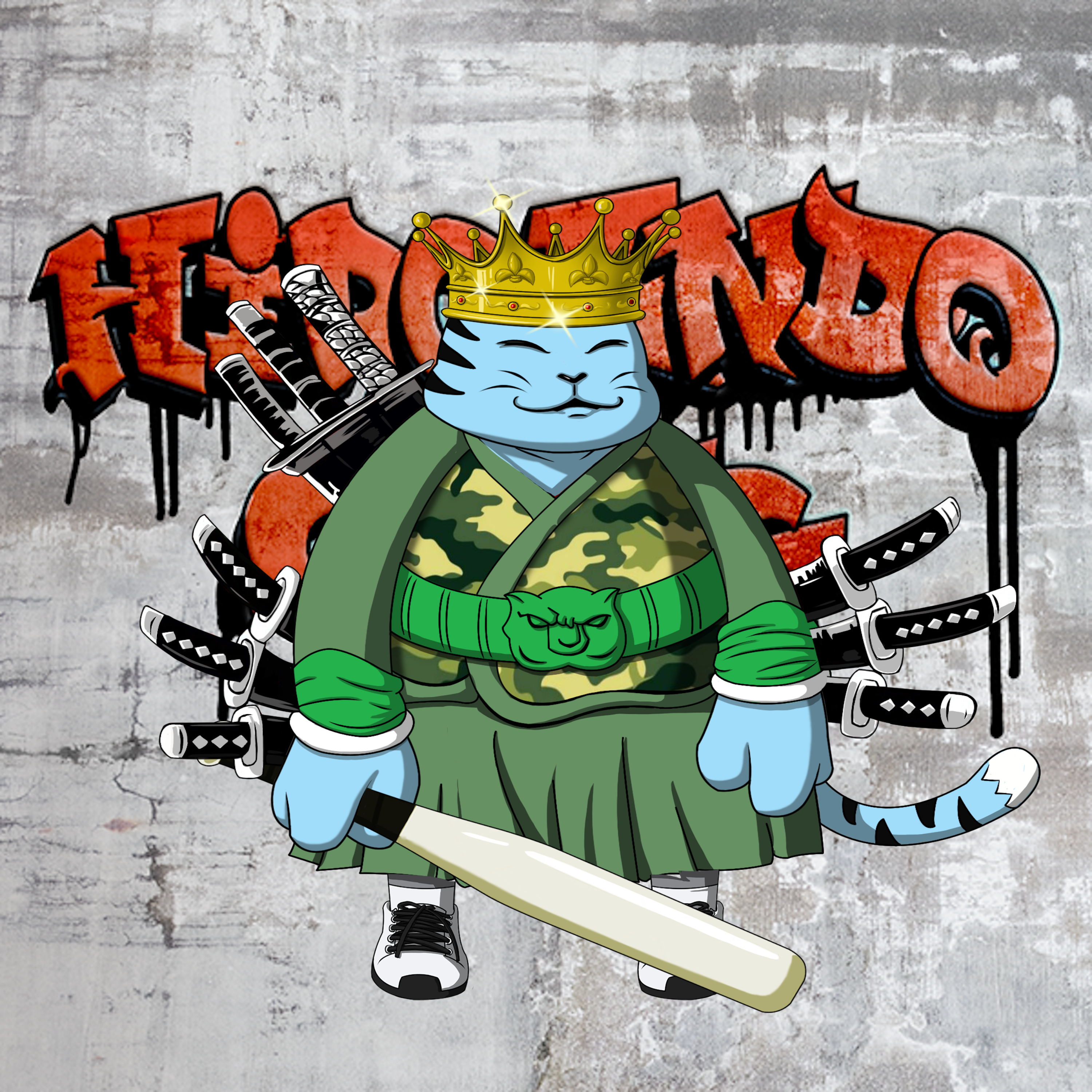 SamuraiCats by Hiro Ando #3180