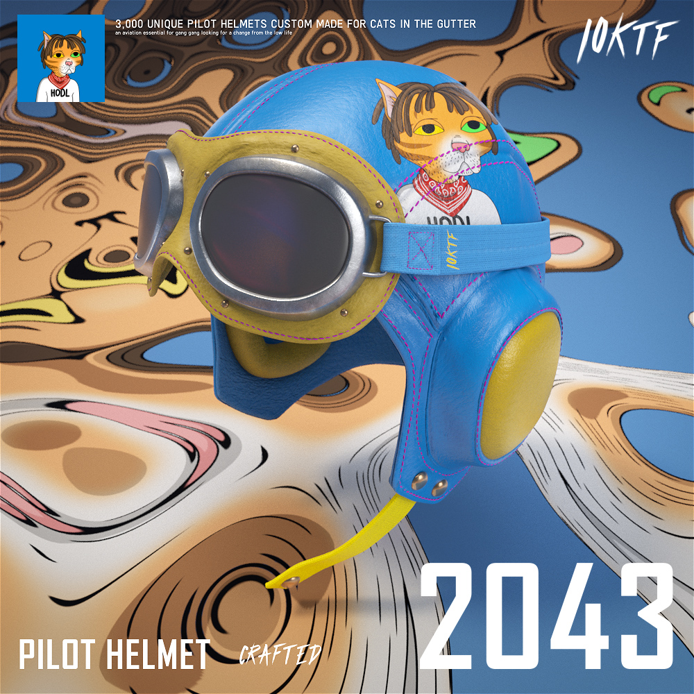 Gutter Pilot Helmet #2043