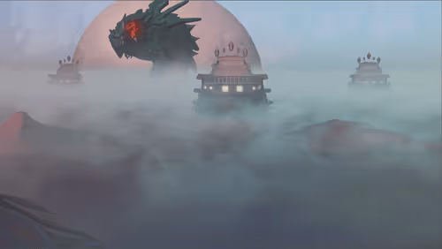 A Dragon in the midst