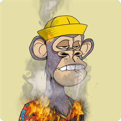 BURNING APE #8344