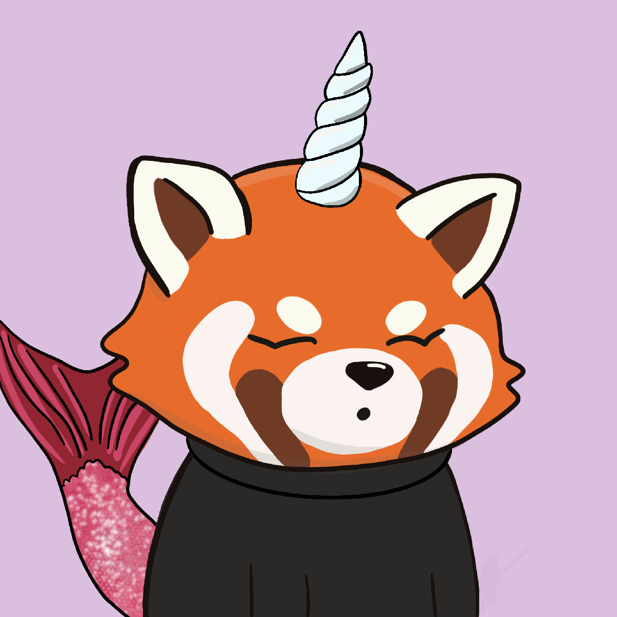 Okay Red Panda #6753