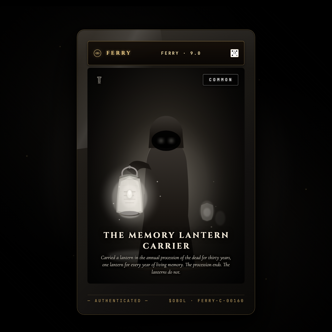 The Memory Lantern Carrier