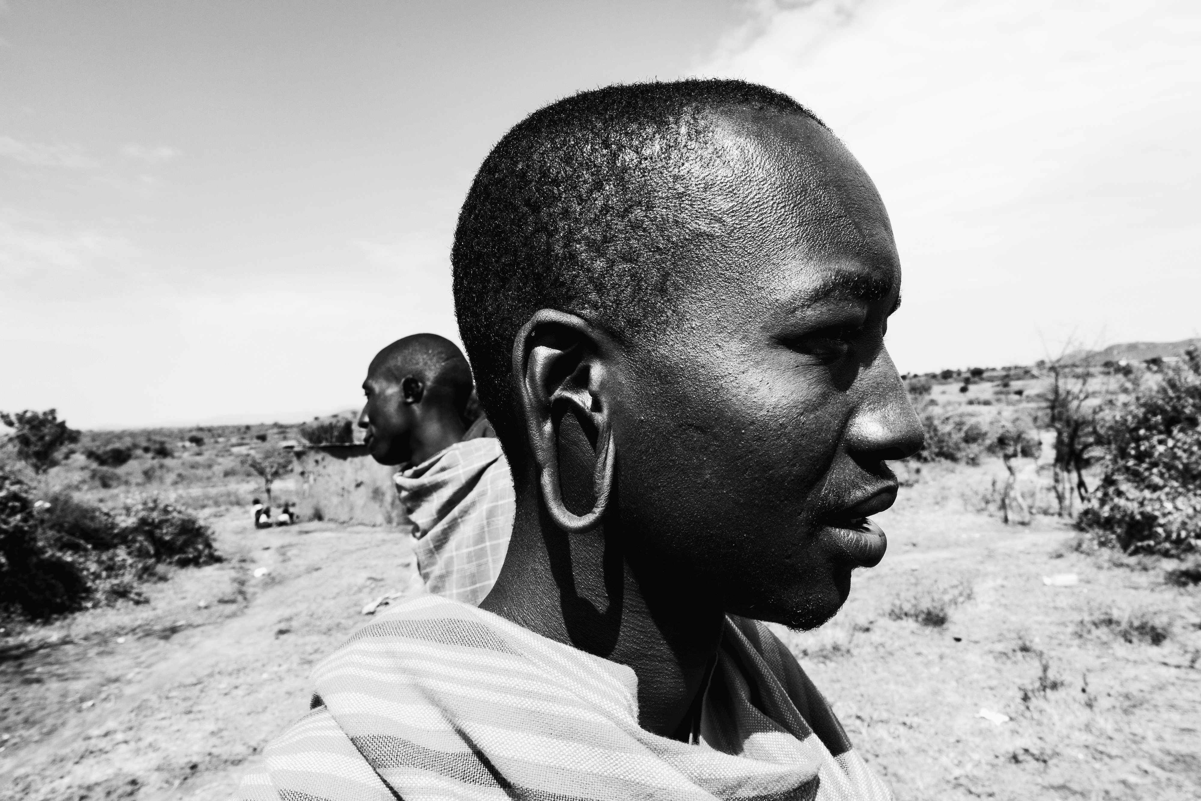 B&W Africa - #6 - Maasai Body Modifications