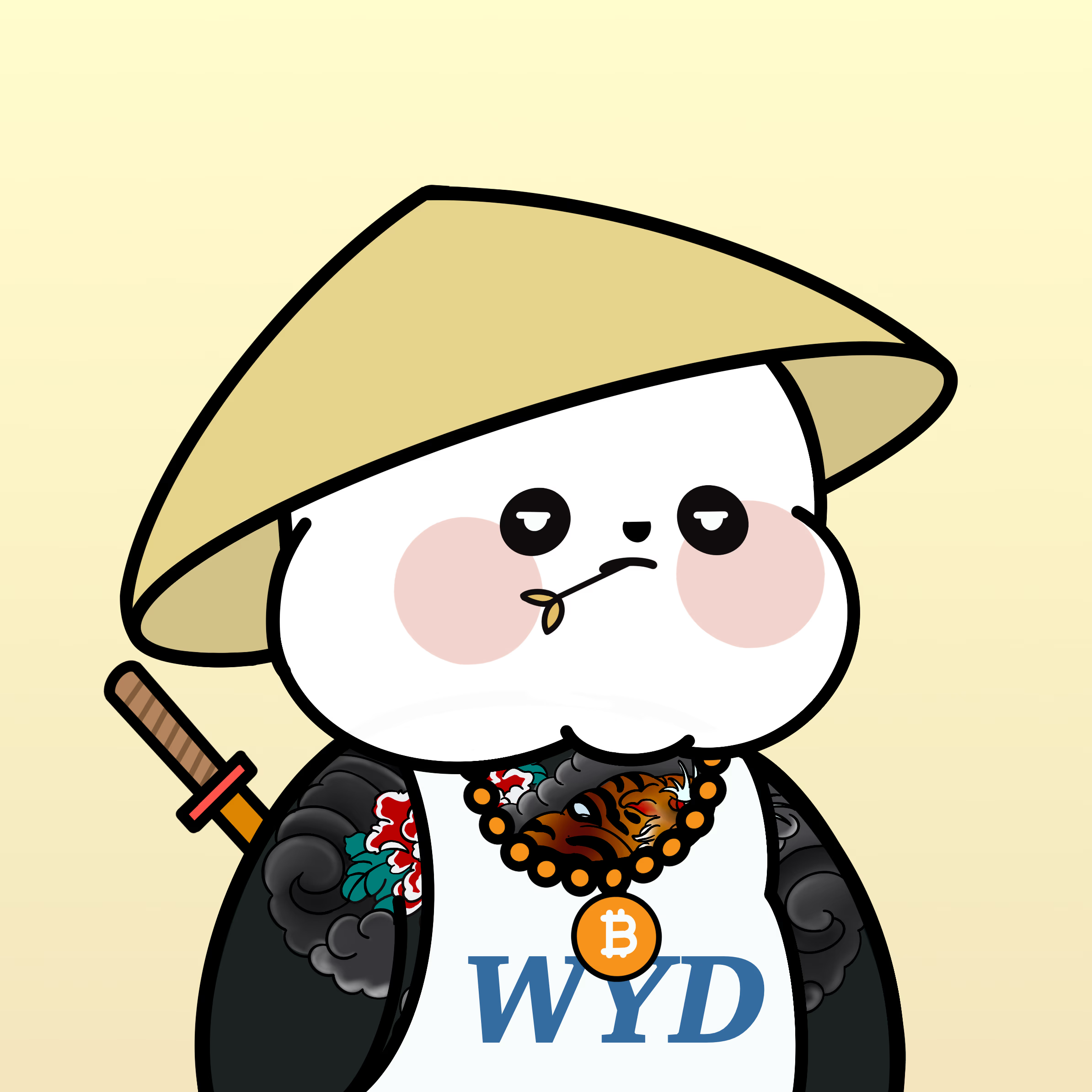 Kanpai Panda — Bitcoin Panda (Honorary)