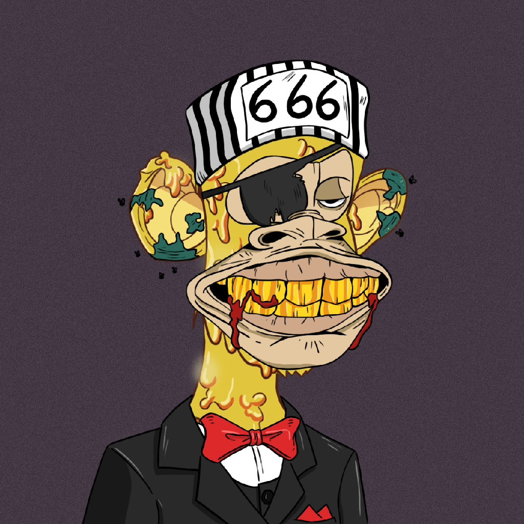 Spooky Ape Haunted Club #4836