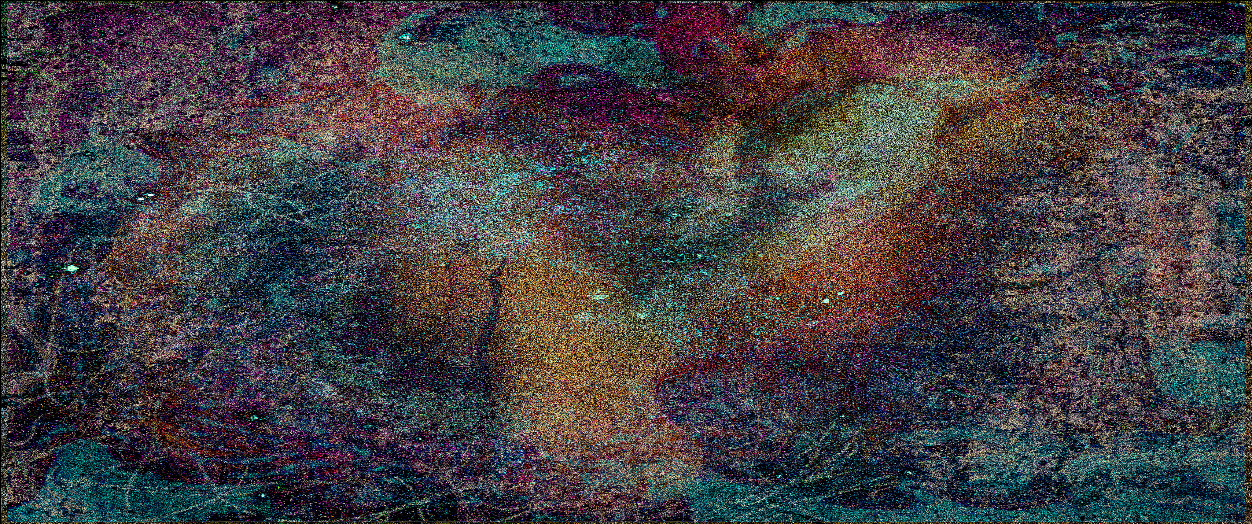 the stars fell into the sea